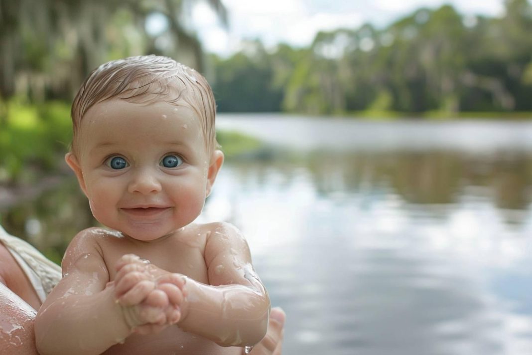 Ce bébé a été sauvé de la noyade