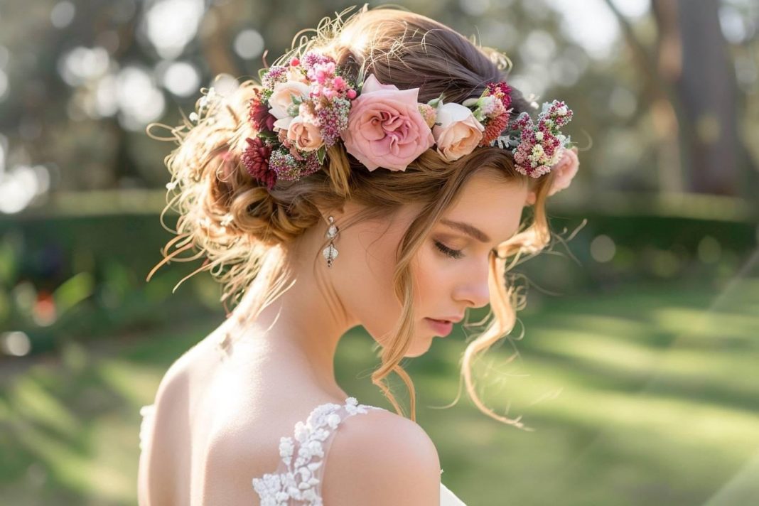 Coiffure mariage : discutez avec votre coiffeur et trouver celle qui vous convient