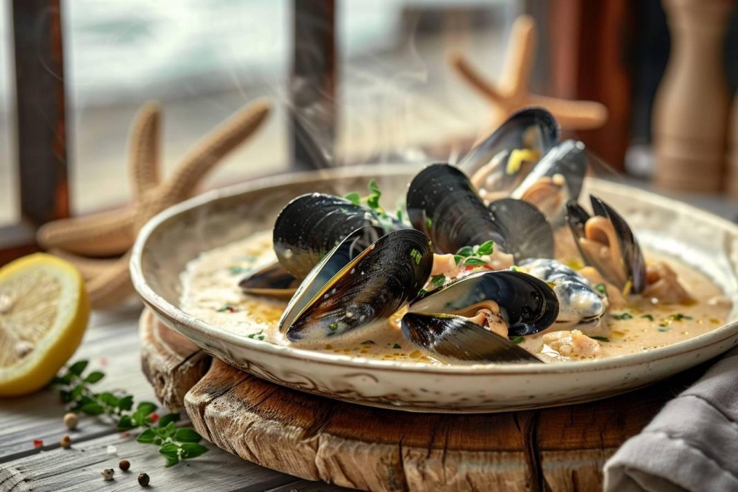 Ma recette préférée: les moules à la crème