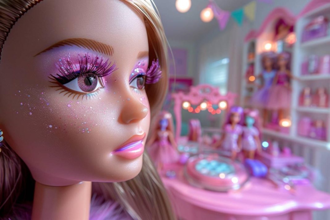 Maquillage de barbie