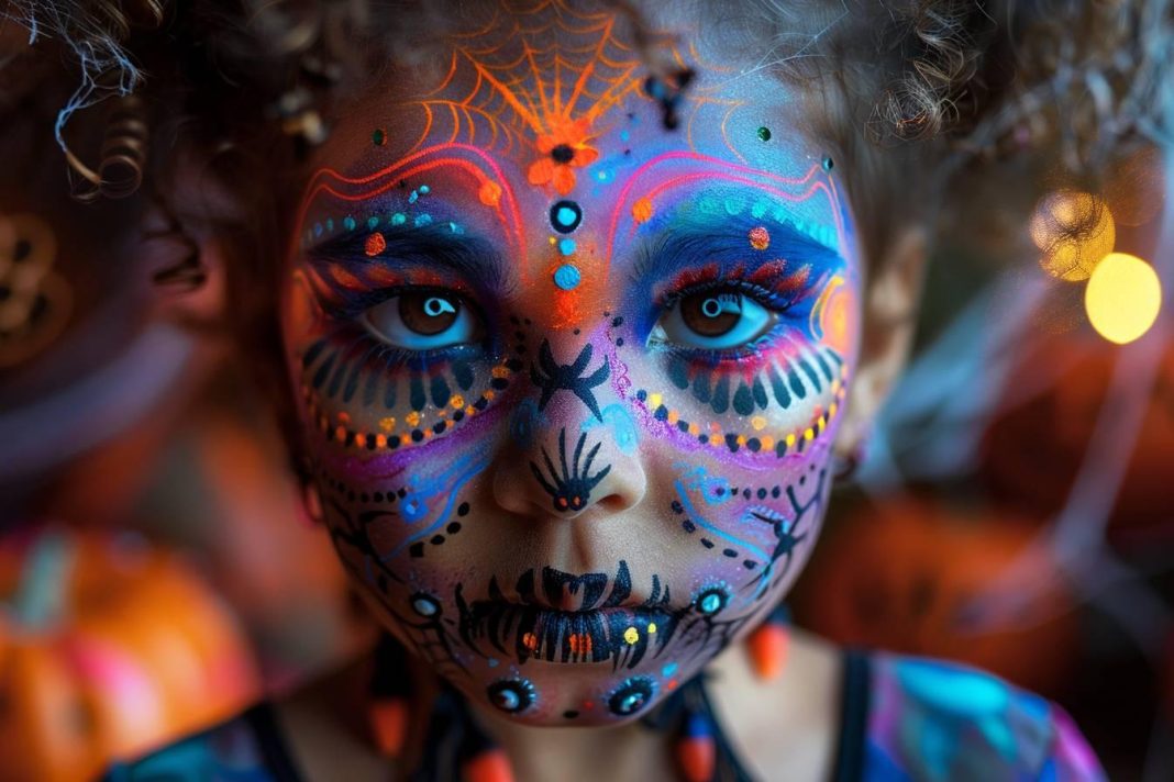 Maquillage enfant halloween