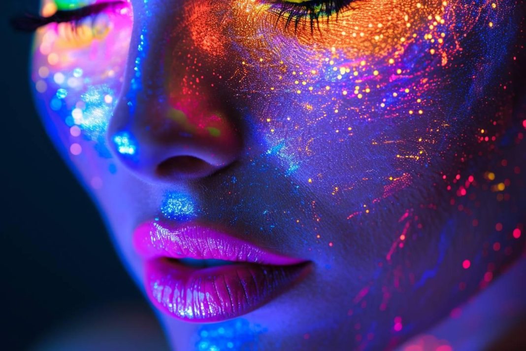 Maquillage fluo