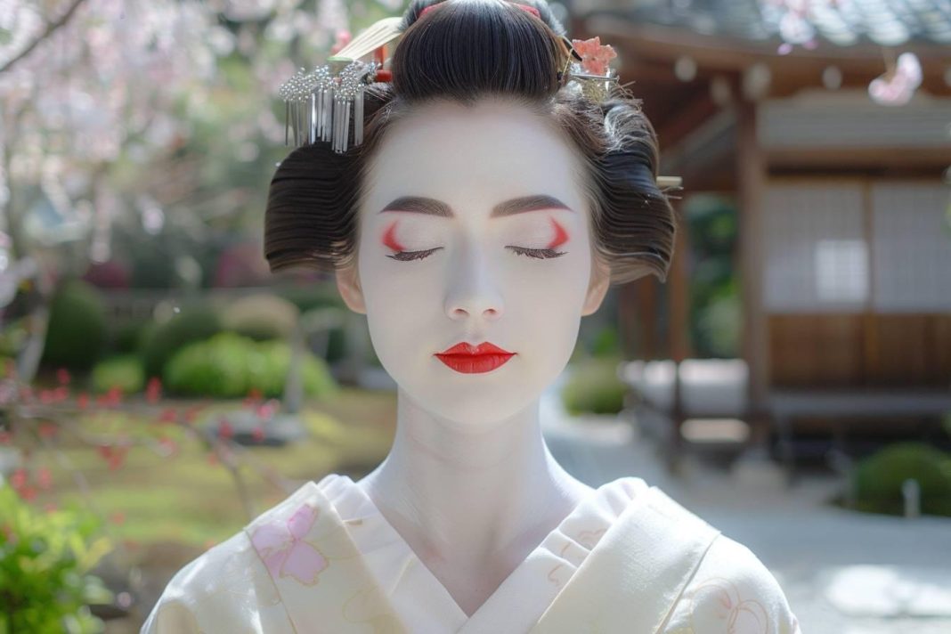 Maquillage geisha