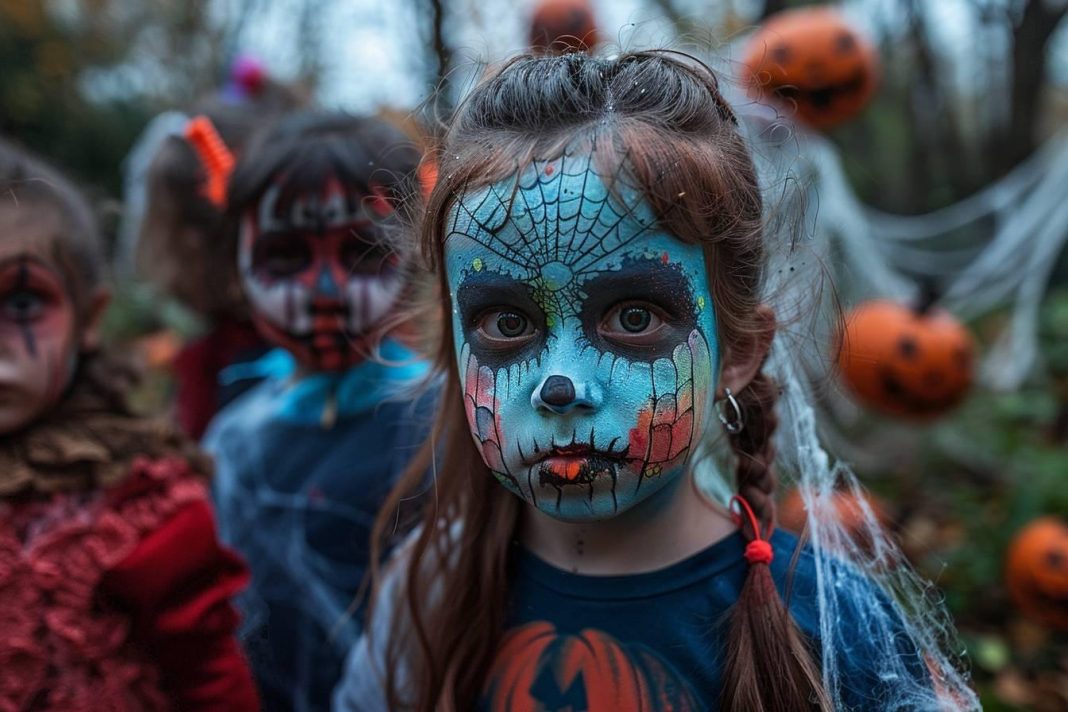 Maquillage halloween enfants