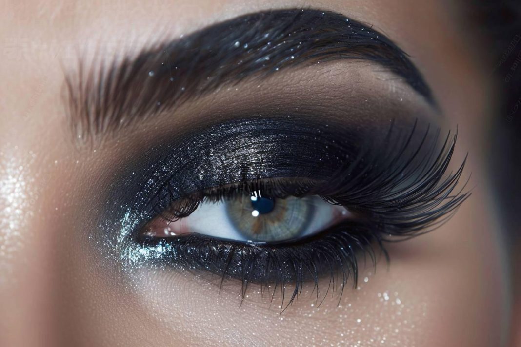 Maquillage yeux noir