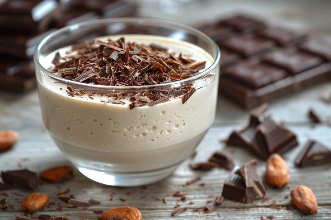 Mousse au chocolat, un dessert aéré et délicieux