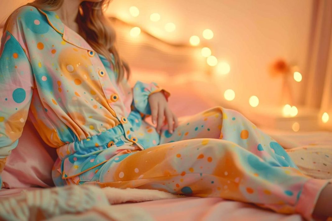 Pyjama fille, à la fois original et très pratique pour la nuit