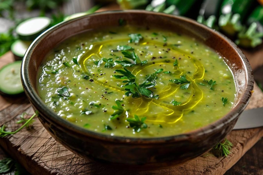 Soupe de courgette, comment la préparer ?