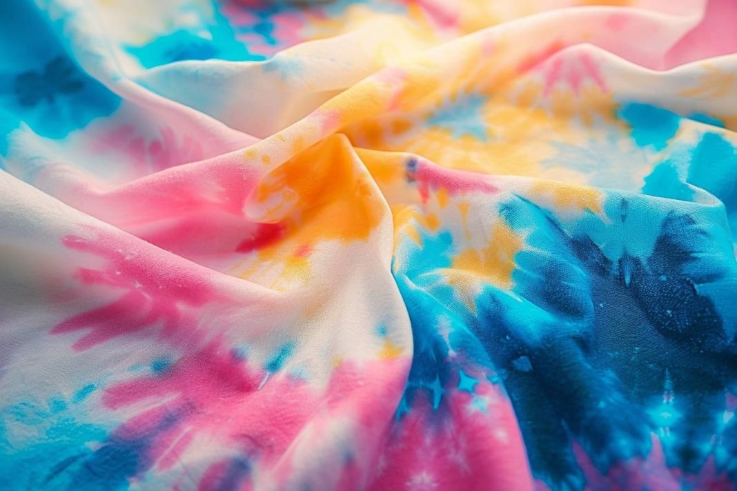 Tie and dye de couleur