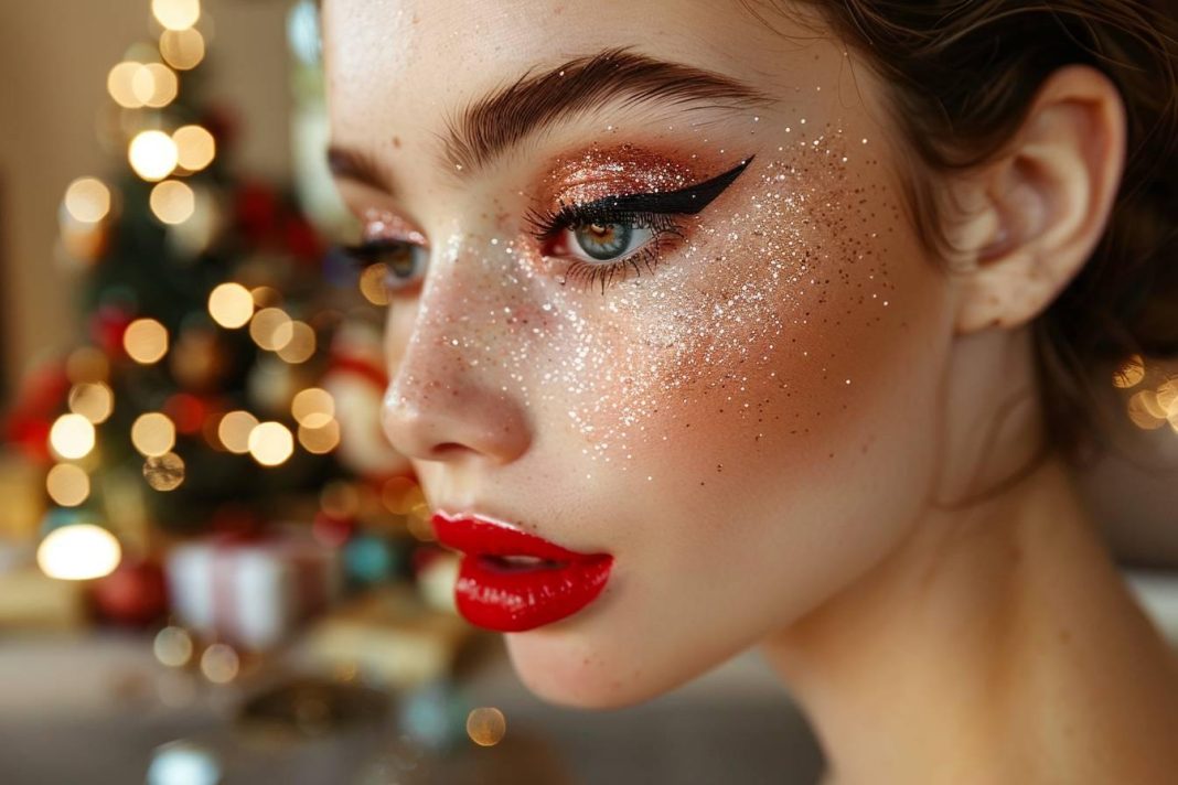 Tuto maquillage noel